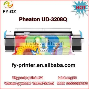 Phaeton UD-3208Q 3.2m Outdoor Banner Wide Format Inkjet Printer (SPT510/35pl ,8 Head ,high Speed) thumbnail-1