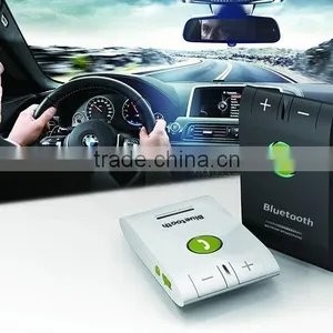 New Wireless Aux Usb Bluetooth Car Kit V4.0 Handsfree DSP Technology thumbnail-3