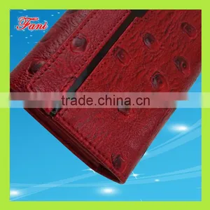 Imitation Ostrich Leather Slim pu Wallet thumbnail-5