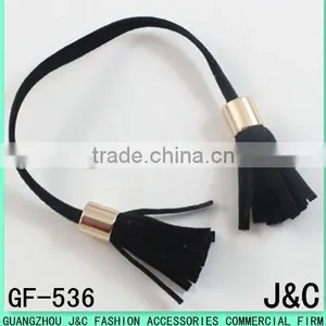 2017 Most Fashion Handmade Tassels Black thumbnail-1