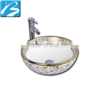 Safe and Practical Water Saving Chaozhou Under Counter Color Basins thumbnail-1