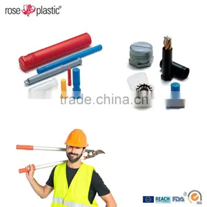 PP PE PVC Plastic Twist Labelling Printing Twist Round Plastic Tube for Disc Mill Cutter Twist Pack DP thumbnail-6