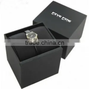 2016 Black Paper Watch Box With Pillow Wholesale thumbnail-4