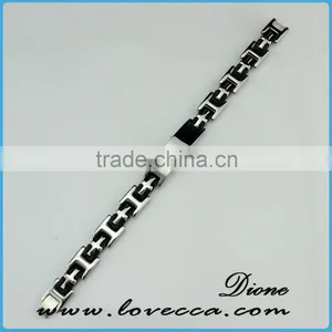 Black Stainless Steel Wire Bracelet Jewelry Factory thumbnail-2