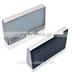 48 Led Aluminum Pad Ip65 600LM 4400mah PIR Sensor + Light Control+weak Light Solar Motion Sensor Led Outdoor Light thumbnail-2