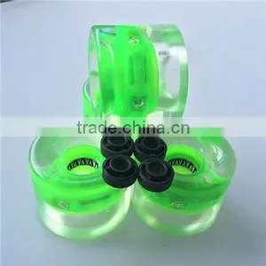 LED Light Pu Longboard Wheels for Skateboarding Games thumbnail-3
