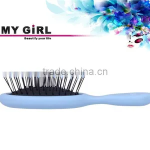 MY GIRL Handle Rubber Material Ceramic Hair Brush Detangling Wetting Shower Brush thumbnail-3
