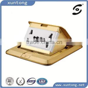 High Quality US Standard Open Type Floor Socket/Metal Socket thumbnail-1