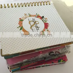 Spiral Agenda 2017 Daily Planner With Colorful Custom Printing thumbnail-3