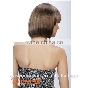 Mix Blonde Bobo Wigs, Synthetic Hair Wigs for Black Women thumbnail-3