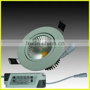 3 Inch 10w COB LED Recessed Ceiling Down Light Fixture thumbnail-1