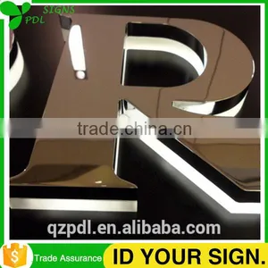 Never Fade Solid 3D Led Acrylic Back-lit Alphabet Letter thumbnail-1