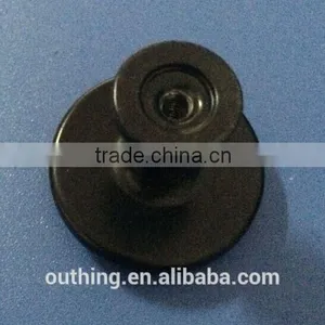Matt Black Round Type Zinc Alloy Furniture Kitchen Cabinet Knob & Handle thumbnail-2