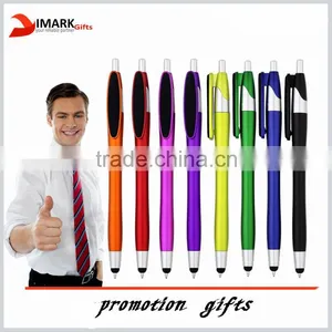Colorful Barrel Plastic Stylus Touch Pen Fashion Touch Pen thumbnail-1