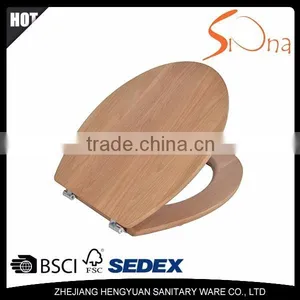 New Product Safety Design Molded Wood Toilet Seat thumbnail-1