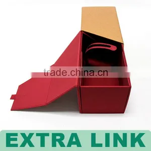 China Manufacturer Paper Red Wine Tube Box ,creative Cyclinder Packaging thumbnail-6