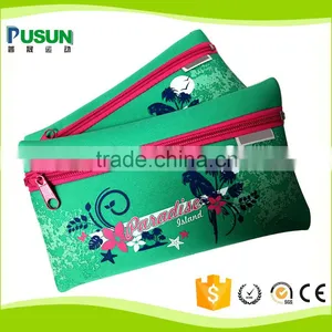 2016 Multipurpose Neoprene Pencil Bag for Girls thumbnail-2