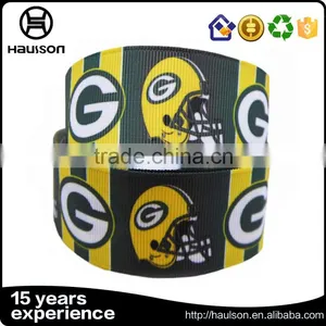 Fasion High Quality Personalized Polyester Nylon Material Nfl Printed Ribbon thumbnail-6