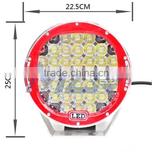 High Power LED Work Light 185W CRE E MZ Driving Lights Die Cast Aluminum Housing Led Offroad Light Bars SUV ATV Car Parts Lamps thumbnail-3