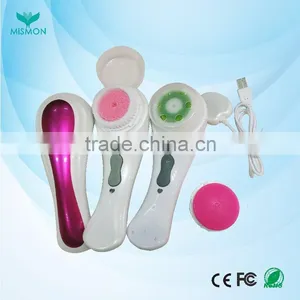 Home Using Waterproof Sonic Vibrating Deep Clearnsing Rotating Facial Brush thumbnail-1