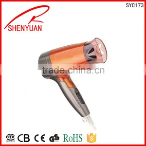 Hot Selling New DC Quality Motor Dual Voltage Hair Dryer for Travel Portable With CE ROHS Free Samples thumbnail-1