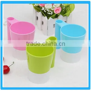 Promotional Plastic Solid Color Wash Gargle Cup thumbnail-1