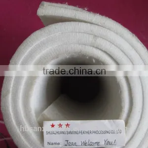 Industrial Wool Felt 1500GSM Thickness 1-15MM White Color thumbnail-2