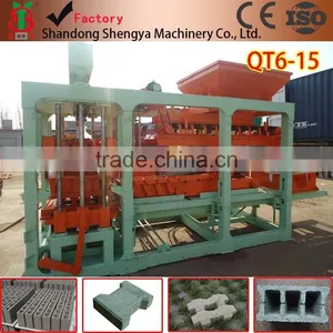 QT6-15 Concrete Block Production Line thumbnail-3