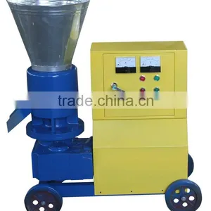 Flat Die Small Animal Feed Rice Husk Pellet Mill thumbnail-2