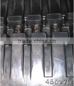Rubber Track 450x71x86 FOR X442/ZX75 450X71X80 FOR X445 thumbnail-2