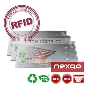 Best RFID Plastic/paper Ticket Chinese Maker !! Contactless Rfid Smart Card for Bus Ticket thumbnail-3