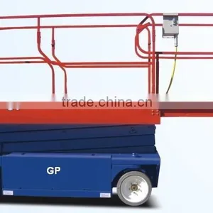 Portable Hydraulic Scissor Car Lift With Max Platform Height 7.4m thumbnail-1