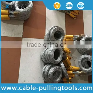 Different Size of Galvanized Steel Cable Pulling Grips Cable Socks With Swivel Connector Head thumbnail-3