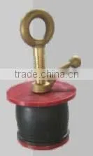 Marine Plastic Scupper Plugs, Red thumbnail-1