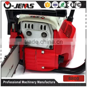 Ojenas Durable 68cc 3.2kw Agriculture Garden Tools Petrol Chain Saw Wood Cutting Machine thumbnail-4