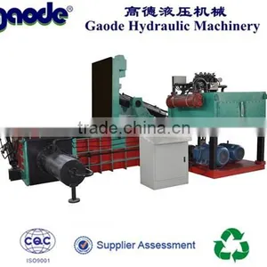 Semi Automatic Hydraulic Scrap Aluminium Compress Baler Machine thumbnail-1