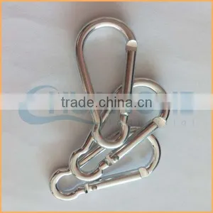 Fashion High Quality Stainless Steel Wire Key Ring Carabiner thumbnail-6