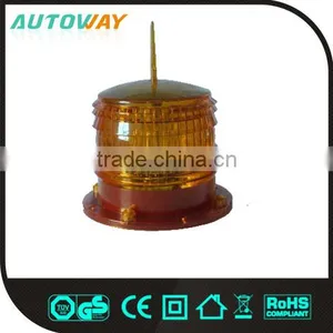 Hotsale Energy Saving Led Yellow Solar Flashing Warning Light thumbnail-1