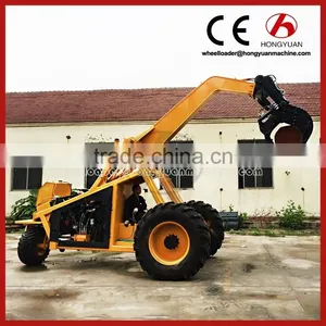 Manufacture Sugar Cane Grabbing Machine 3 Wheel Loader for Sale/3 Wheel Cane Loader thumbnail-5