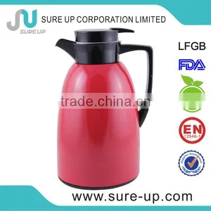 Metal Printed Outer Design Fruit Infuser Borosilicate Glass Water Jug (JGEL) thumbnail-1