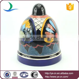 YSfp0006 Unique Bell Shape Decorative Garden Stone Flower Pot for Home thumbnail-2