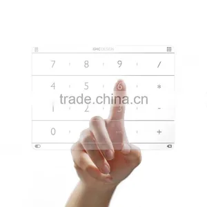 Hot Selling Ultra-thin Smart Keypad , Intelligent Tourch Board of Glass Number Keyboard For Macbook thumbnail-1