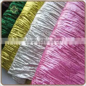 Wrinkld Golden Table Cloth for Wedding , Banquet thumbnail-1