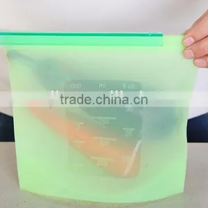 Wholesale Stock Portable Silicone Food Seal Freshness Protection Bag thumbnail-5