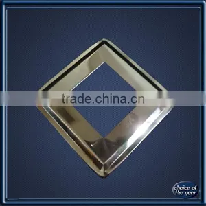 SS304 Stainless Steel Square Leg Cap thumbnail-1