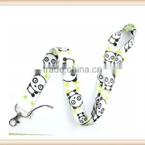 10pcs Panda For ID Mobile Phone Key Chain Neck Strap Lanyards Gift thumbnail-1