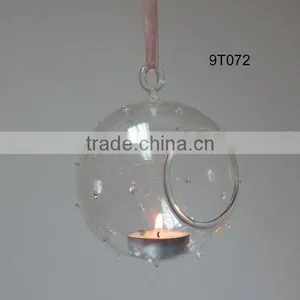 Lantern Glass Candle Holder thumbnail-1