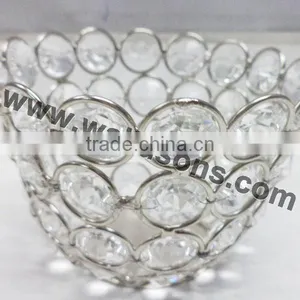 Wedding Decoration Votitive Crystal Candle Holder thumbnail-1
