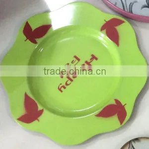 Happy Fall Green Plastic Cup Plate Bowl thumbnail-1