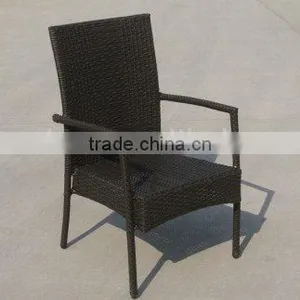 Rattan Dining Armchair thumbnail-1